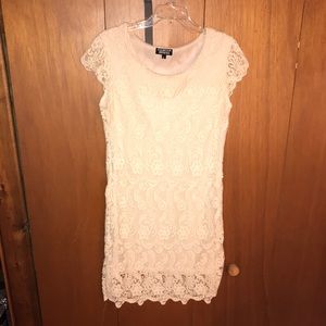 Size large papermoon ivory dress